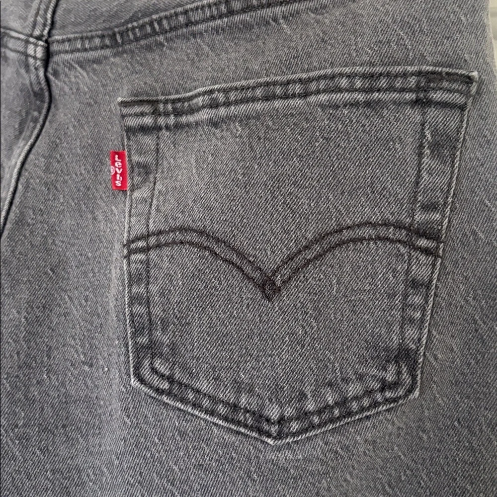 Men’s Levi’s 501 Jeans Size 30x30 Gray - Picture 3 of 8